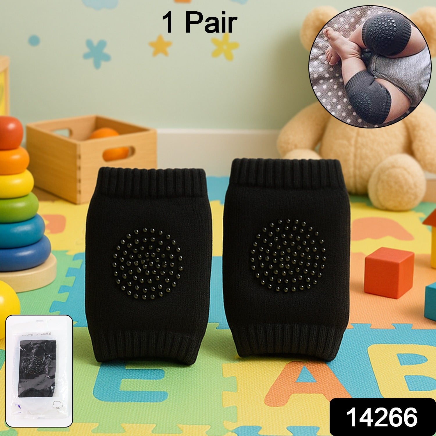 Winter-Ready Black Wool Knit Leg Warmers for Toddlers Winter-Ready Black Wool Knit Leg Warmers for Toddlers